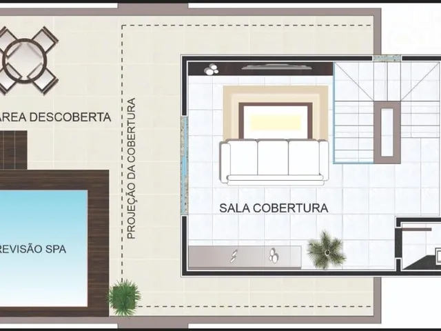 Imagem 3: Cobertura Duplex Bairro Serra