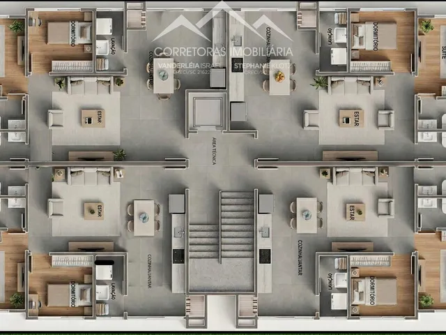 Imagem 10: Apartamentos - Testo Rega, Pomerode Sc