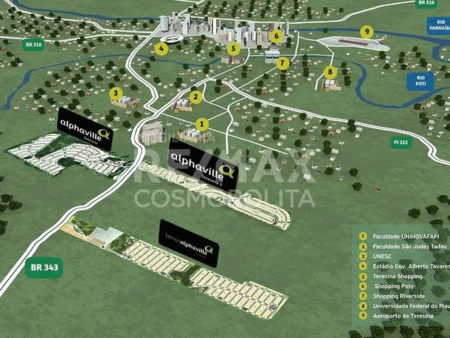 Imagem 7: Lote no Condomínio Alphaville Piauí, Últimas Unidades, Teresina-Pi
