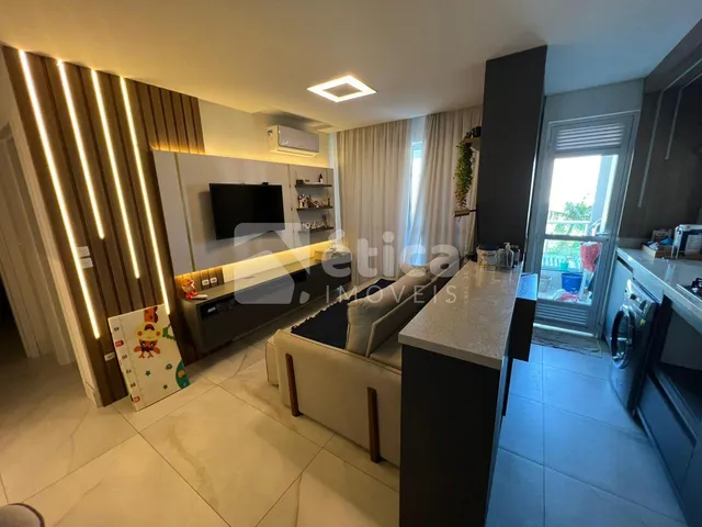 Imagem 2: Apartamento Mobiliado com 1 Suíte, 1 Dormitório e Sacada com Churrasqueira