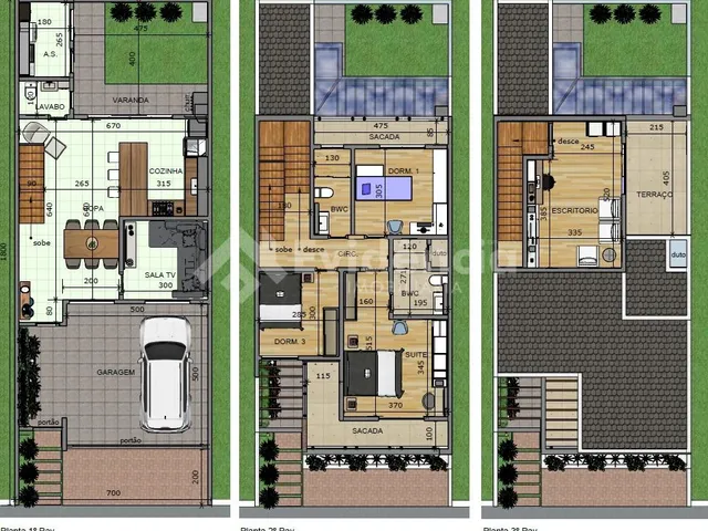 Imagem 3: Triplex com 4 Dormitórios À Venda, Boqueirao, Guarapuava - Pr
