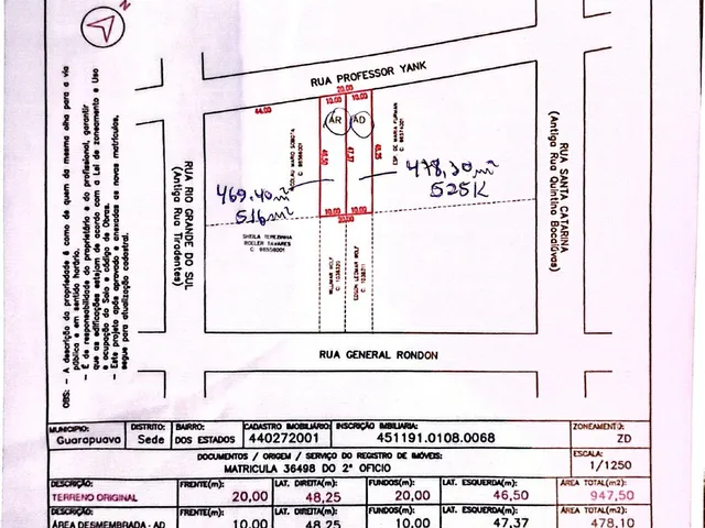 Imagem 3: Terrenos no Bairro dos Estados Ótima Localização