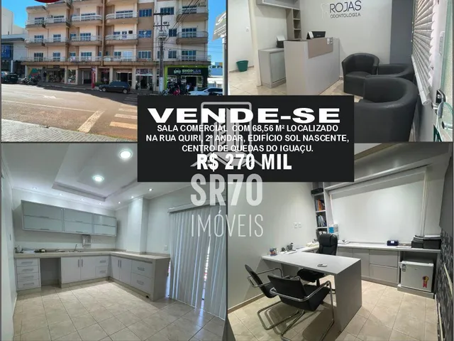 Imagem: Sala Comercial À Venda, Centro, Quedas