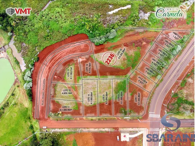 Imagem 2: Terrenos À Venda no Bairro Bortot em Pato Branco - Pr no Loteamento Jardim Carmela