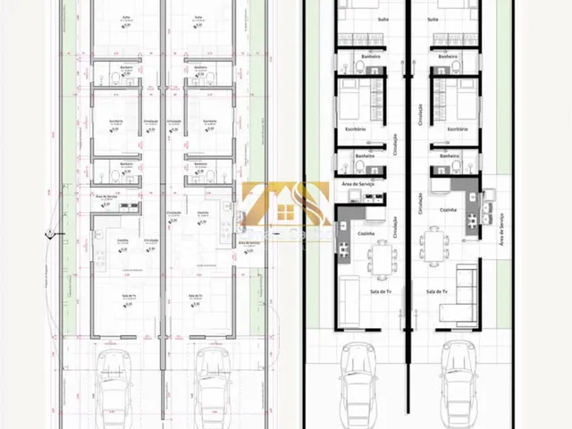 Imagem 9: Casa 2/4 Sendo 1 Suíte, 67,01M² -1205 Sul (Arso 122) - Plano Diretor Sul - Palmas/To