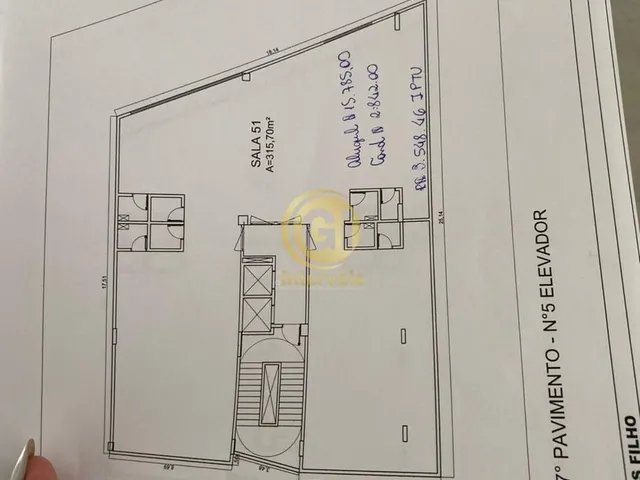Imagem 10: Sala Comercial para Locação no Jardim São Dimas em São José dos Campos - Sp