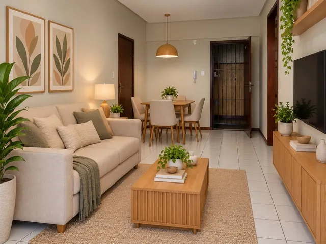 Imagem: Apartamento com Closet e Sacada no Edifício