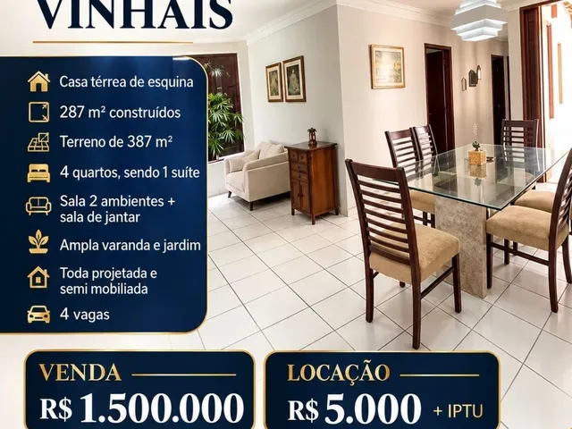 Imagem: Casa 3 Dormitórios para Vender Ou Alugar