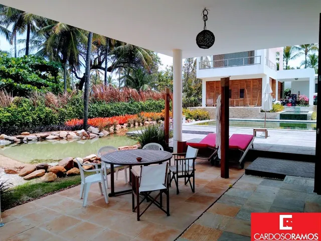 Imagem 13: Belíssima Casa Alto Padrão no Condomínio Busca Vida em Frente Ao Mar