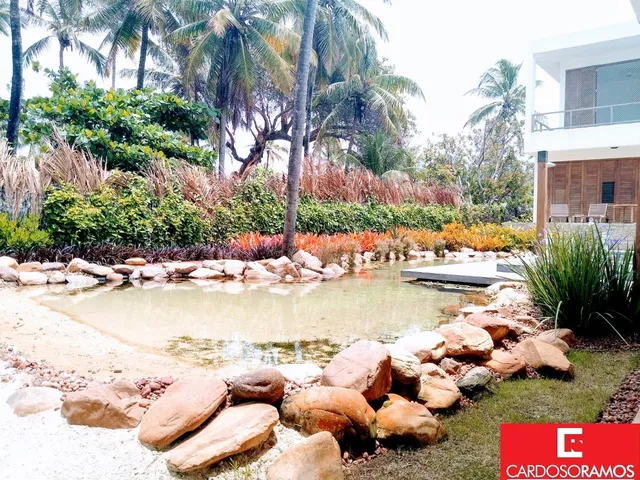 Imagem 4: Belíssima Casa Alto Padrão no Condomínio Busca Vida em Frente Ao Mar