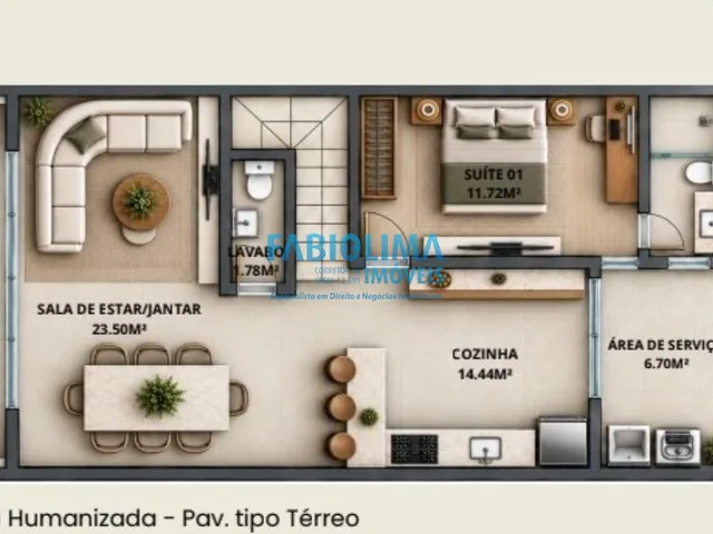Imagem 16: Casa em Condomínio Residencial em Lauro de Freitas - Bahia, Pitangueiras