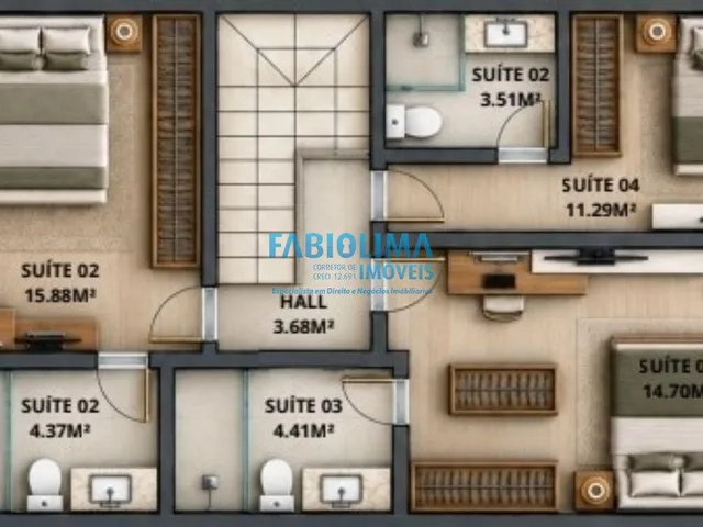 Imagem 2: Casa em Condomínio Residencial em Lauro de Freitas - Bahia, Pitangueiras