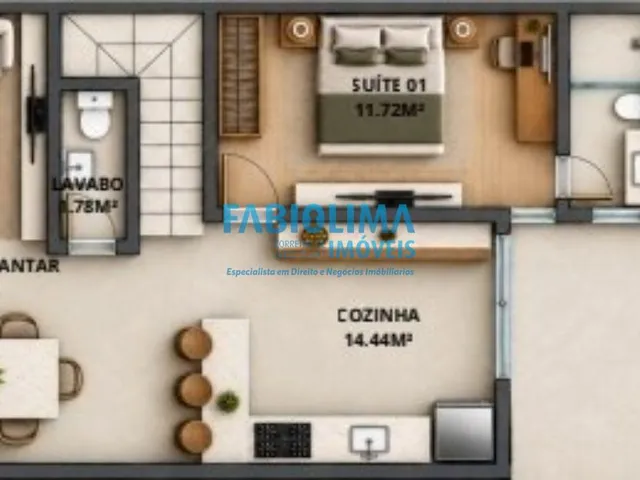 Imagem 15: Casa em Condomínio Residencial em Lauro de Freitas - Bahia, Pitangueiras