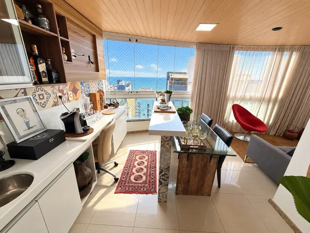 Imagem 15: Apartamento, Andar Alto, Vista Mar, 140M², 3 Quartos, 1 Suíte, 3 Vagas, Lazer Completo