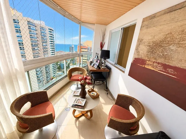 Imagem 4: Apartamento, Andar Alto, Vista Mar, 140M², 3 Quartos, 1 Suíte, 3 Vagas, Lazer Completo