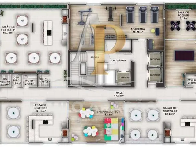 Imagem 10: Apartamento À Venda, no Ópera Residence em Itapema, Morretes, com 2 Quartos, 69,68M²
