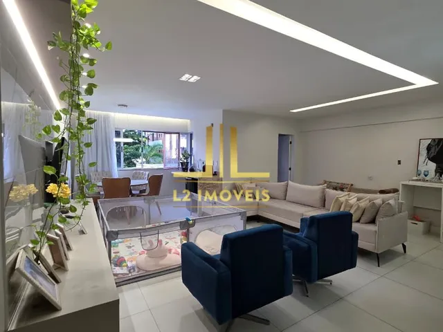 Imagem 3: Apartamento - 3 Suítes - 148M² - Closet - Gabinete - 02 Vagas - Pituba
