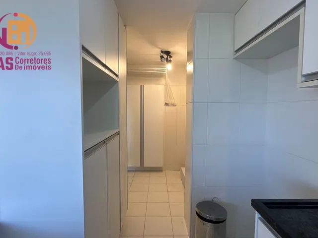 Imagem 9: Alugo Apartamento com 91M2 Varanda Gourmet Vista Mar, 2/4, Suíte, 1 Vaga, Infraestrutura- Alphaville I -Salvador/Ba