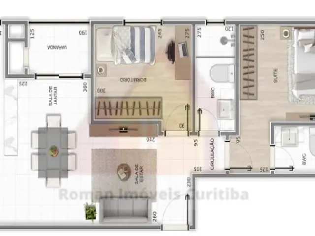 Imagem 3: Apartamento com Varanda Gourmet no Weissópolis