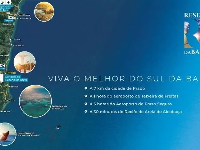 Imagem 4: Lotes À Venda no Condomínio Reserva da Barra em Prado Bahia