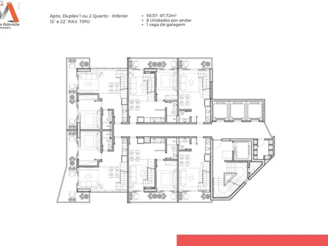 Imagem 10: Apartamento no Ed. Torre Sul - Duplex