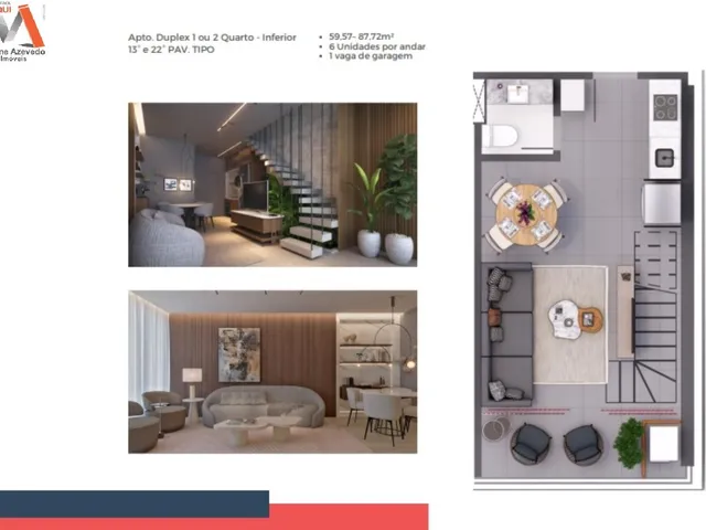 Imagem 5: Apartamento no Ed. Torre Sul - Duplex