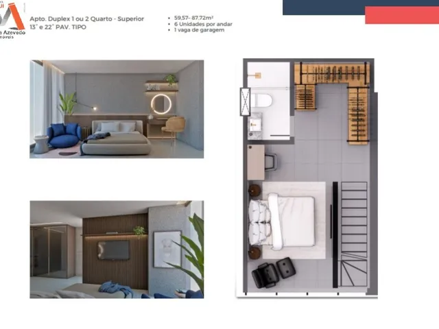 Imagem 16: Apartamento no Ed. Torre Sul - Duplex