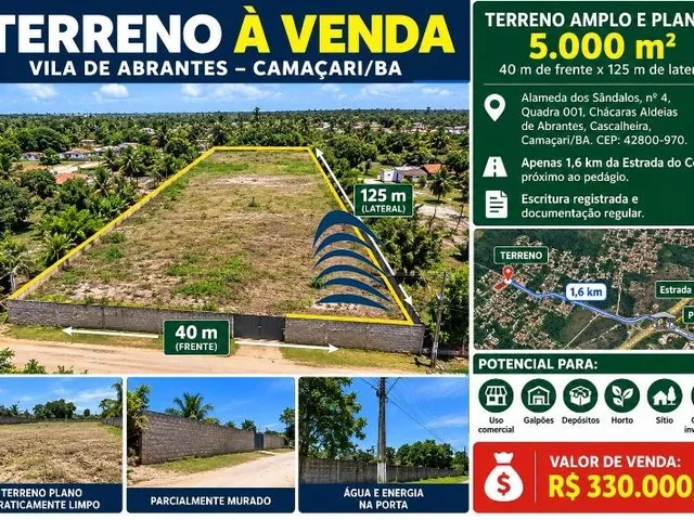 Imagem 13: Terreno À Venda em Vila de Abrantes, Camaçari