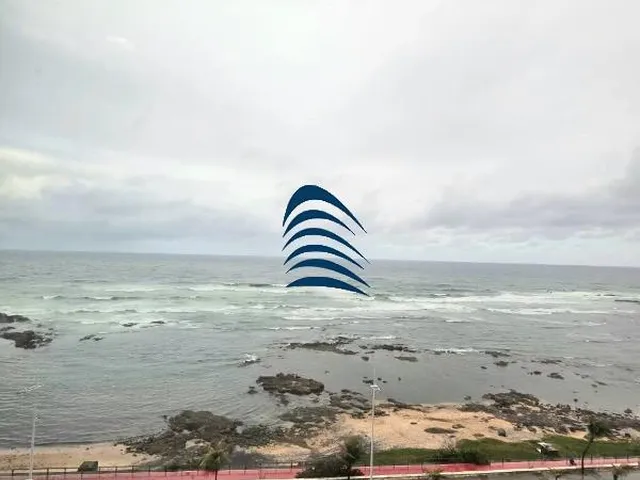Imagem 10: Quarto e Sala com Vista Mar no Pituba Privilege